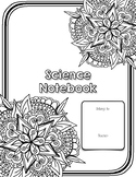 Notebook Cover Page: Science