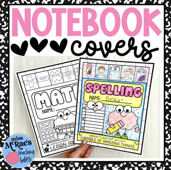 Preview of Notebook Covers | Subject Covers for Folders and Binders