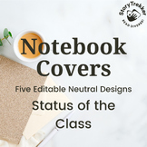 Notebook Covers for Status of the Class Five Neutral Designs