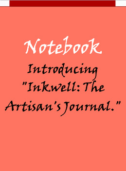 Preview of Notebook Introducing "Inkwell: The Artisan's Journal."