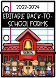 Notebook Paper Classroom Forms (Editable)