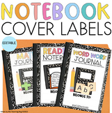 Notebook and Folder Covers | Editable Covers