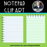 Notepad Clipart - 14 total - 300 dpi