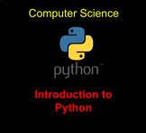Notes / Examples - Introduction to Python
