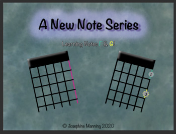 Preview of Notes F & G on the High E String - A New Note Series