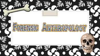 Preview of Notes - Forensic Anthropology