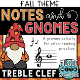 Notes & Gnomes - Treble Clef {Fall Theme}