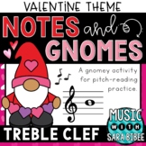 Notes & Gnomes - Treble Clef {Valentine Theme}