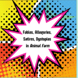 Notes: Novel- Animal Farm- Fables, Allegories, and Satire 