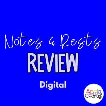 Preview of Notes and Rests Review