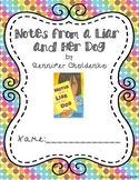"Notes from a Liar and Her Dog" Complete Novel Unit