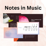 Notes in Music presentations