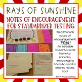 Notes of Encouragement for Standardized Testing | Positive
