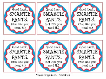 Notes of Encouragement for Test Takers FREEBIE by Fit for First Grade