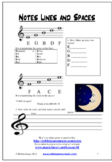 Notes, rhythms, key signatures etc. - Beginning instrument