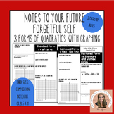 Notes to You Future Forgetful Self Notes - 3 Forms of Quad