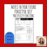 Notes to You Future Forgetful Self Notes- Functions with M