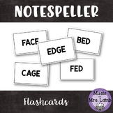 Notespeller Flashcards