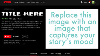Preview of Notflix Google Slides Template (inspired by Netflix)