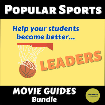 Preview of Popular Sports Movie Guides Bundle