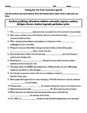 Nothing But The Truth Vocabulary Quiz Ch. 11-13