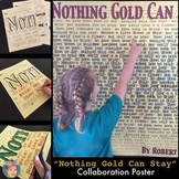Robert Frost Nothing Gold Can Stay Poster - Great National