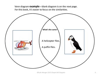 Nothing Like a Puffin--Compare/Contrast Literacy Packet by Chapel Hill ...