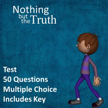 Preview of Nothing but the Truth Test EDITABLE!