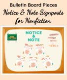 Notice & Note Signposts for Nonfiction Bulletin Board
