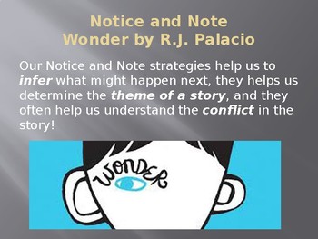 a quote from wonder showing conflict between character society