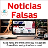 Noticias falsas : Media literacy and fake news in Spanish