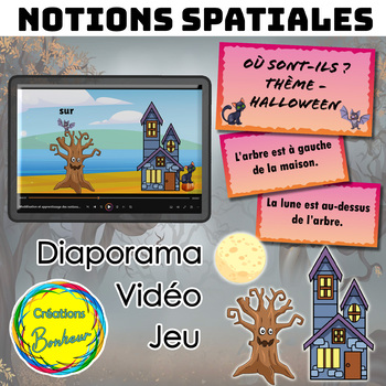 Preview of Notions spatiales d'Halloween - Où sont-ils