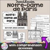 Notre Dame de Paris France | French Culture Reading Print 