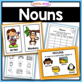 Noun Activities - Common and Proper Nouns - Worksheets - P