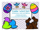 Noun, Adjective, and Verb Easter Sort