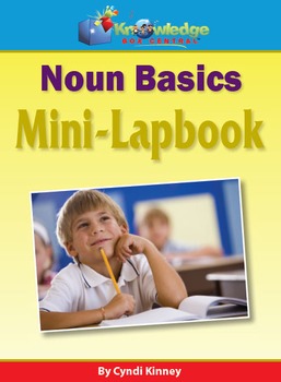 Preview of Noun Basics Mini-Lapbook / Interactive Notebook