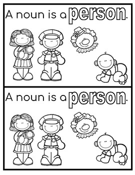 Noun Book by Rachel Evans | Teachers Pay Teachers