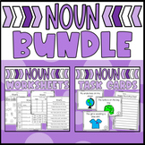 Noun Bundle: Worksheets and Task Cards