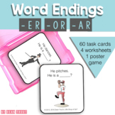 Suffixes | ER OR AR Word Endings | Root Words