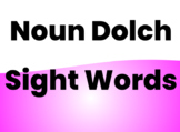 Noun Dolch Sight Word Google Slides