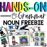 Noun FREEBIE Hands-on Grammar Activities | Silly Sentences