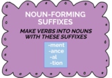 Noun-Forming Suffixes, Tier 2 Vocabulary, BOOM CARDS