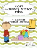 Noun Literacy Station Pack
