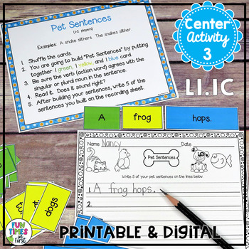 Singular And Plural Nouns Printable And Digital Google Slides Tpt