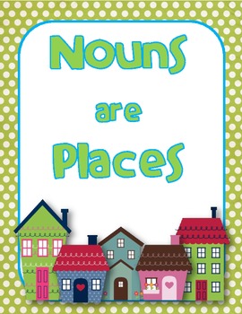 Noun Posters by Jodi Moss | Teachers Pay Teachers