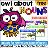 Types of Nouns Posters