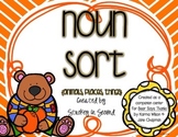 Noun Sort Freebie {Companion for "Bear Says Thanks"}