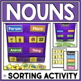 Noun Sort With Pictures | Common And Proper Nouns Sort | K