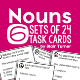 Noun Task Card Pack