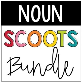 Preview of Noun Activities Task Cards Scoot: Proper Nouns, Collective Nouns, Pronouns ++